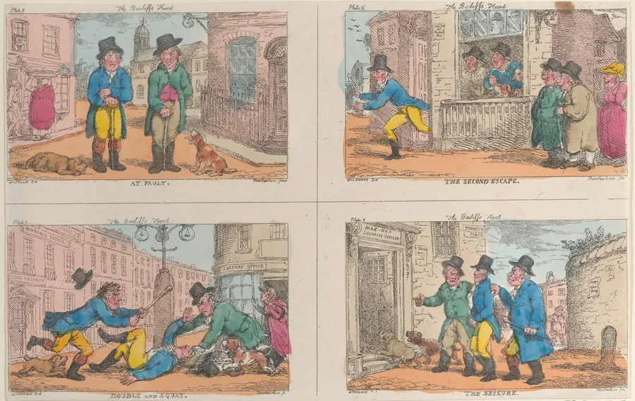 The Bailiff's Hunt: At Fault, The Second Escape, Double and Squat, and The Seizure by George Murgatroyd Woodward