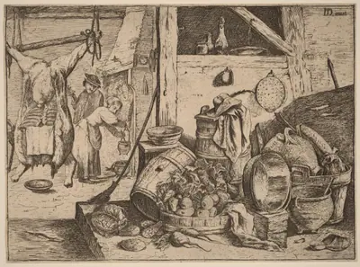 Interior of a Kitchen