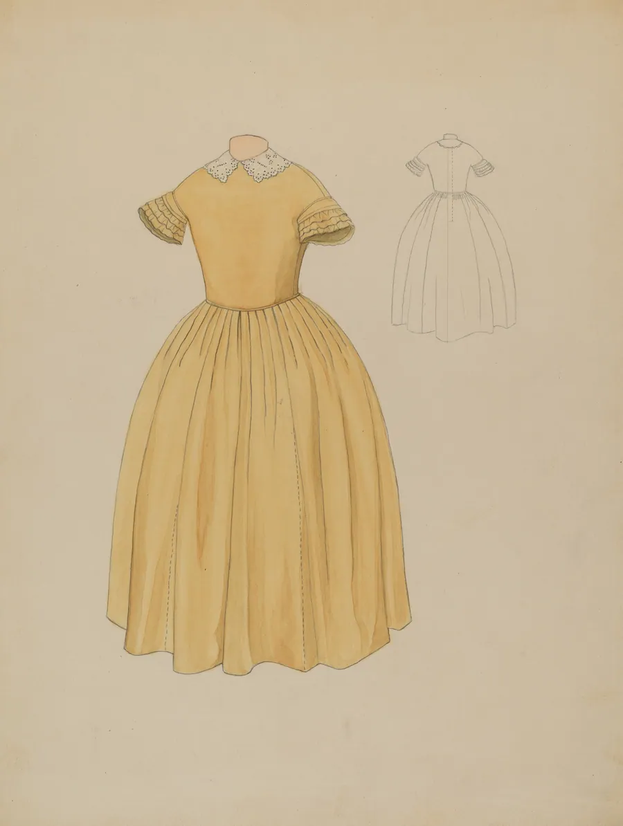 Child's Dress & Collar by Roberta Spicer