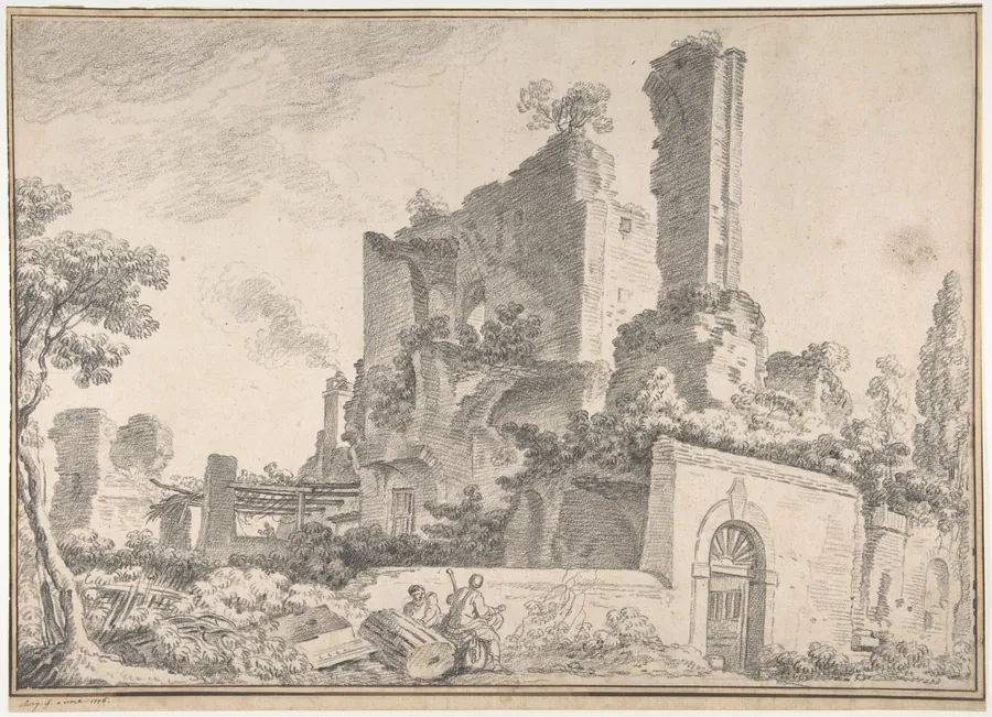 Trofei di Mario, Rome by Louis Chaix