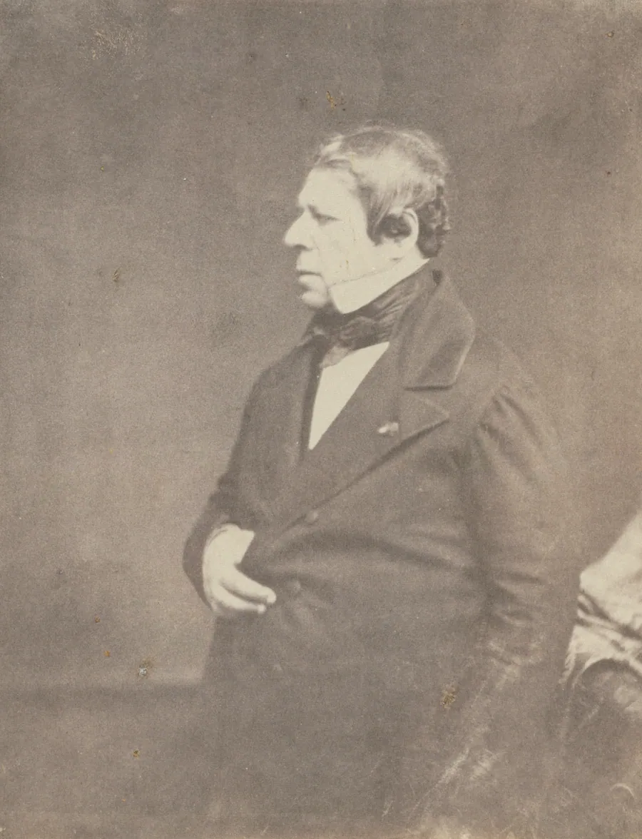 Jean Auguste Dominique Ingres by Victor Laisné