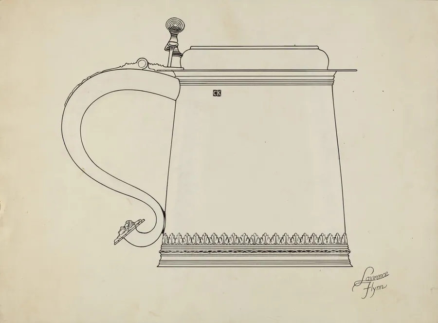 Silver Tankard by Lawrence Flynn