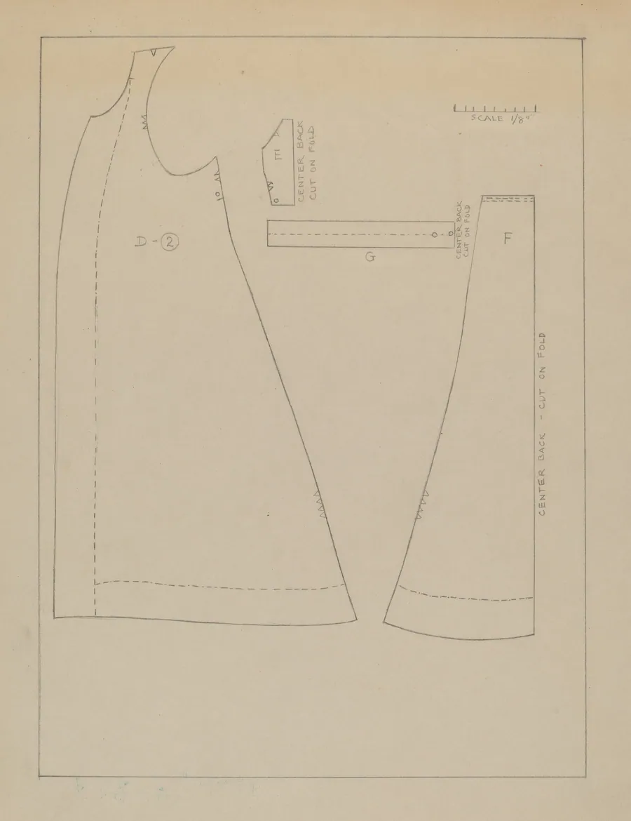 Woman's Coat (Pattern) by Mina Greene