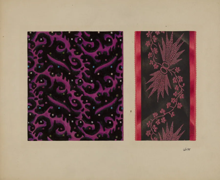 Sample of Silk by Edward White