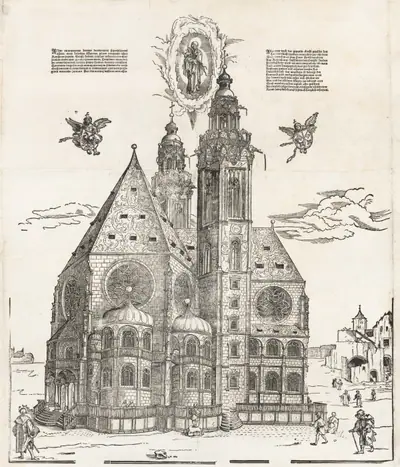 The New Church of the Beautiful Virgin at Regensburg