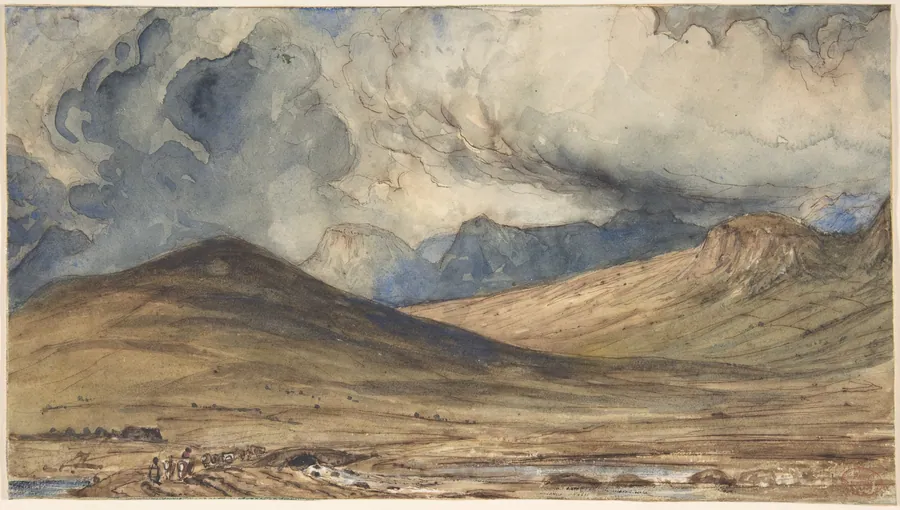 Mountains of Auvergne by Paul Huet