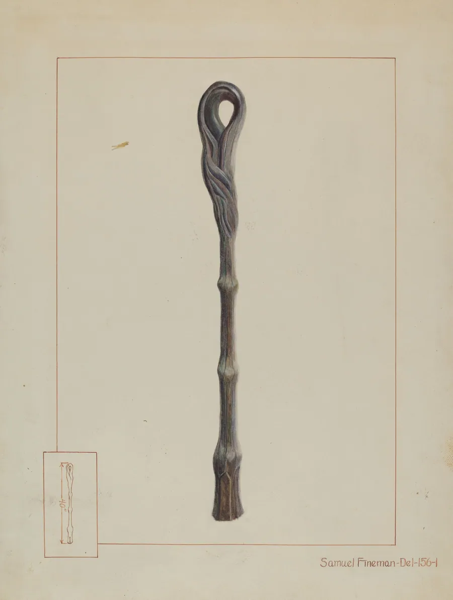 Iron Hitching Post by Samuel Fineman