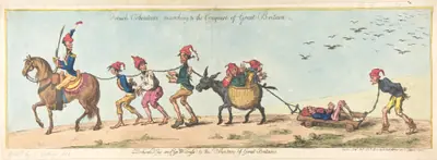 French Volunteers Marching to the Conquest of Great Britain