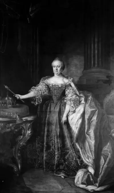Portræt af kejserinde Maria Theresia