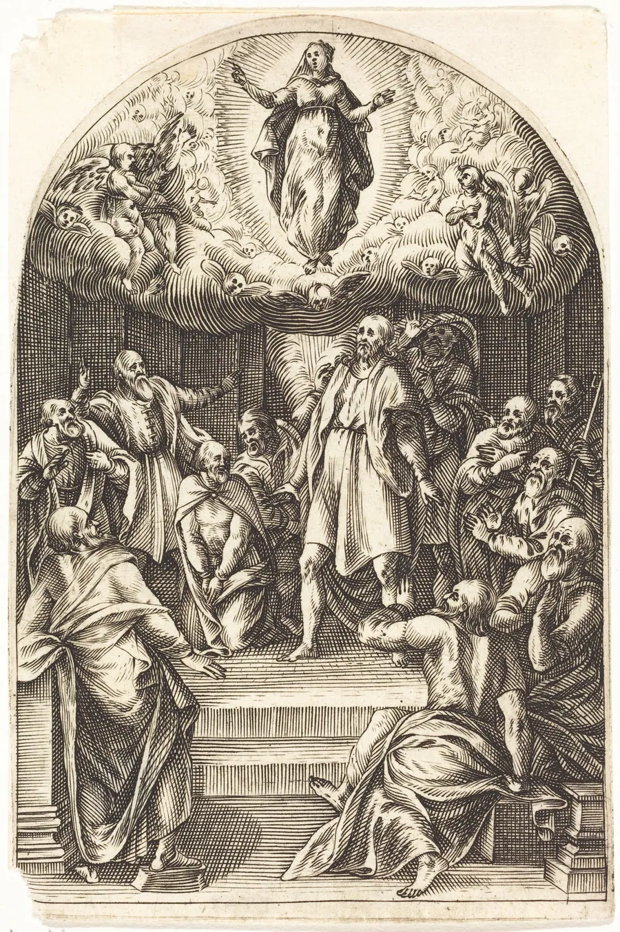 The Assumption by Jacques Callot