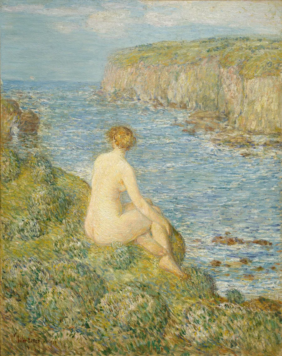 Nymph and Sea by Childe Hassam, American, b. Boston, Massachusetts, 1859–1935