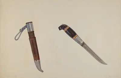 Trapper's Hunting Knife
