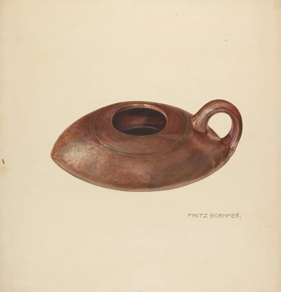 Zoar Fat Lamp by Fritz Boehmer