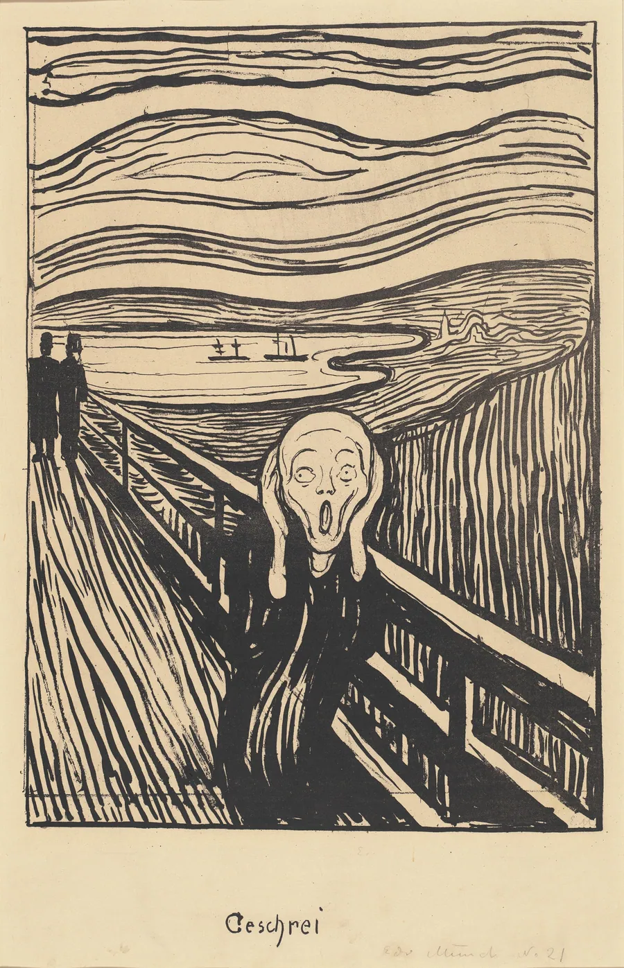 Geschrei (The Scream) by Edvard Munch