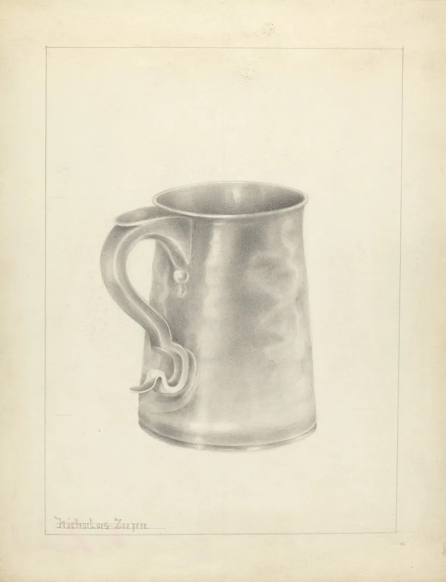 Silver Mug by Nicholas Zupa