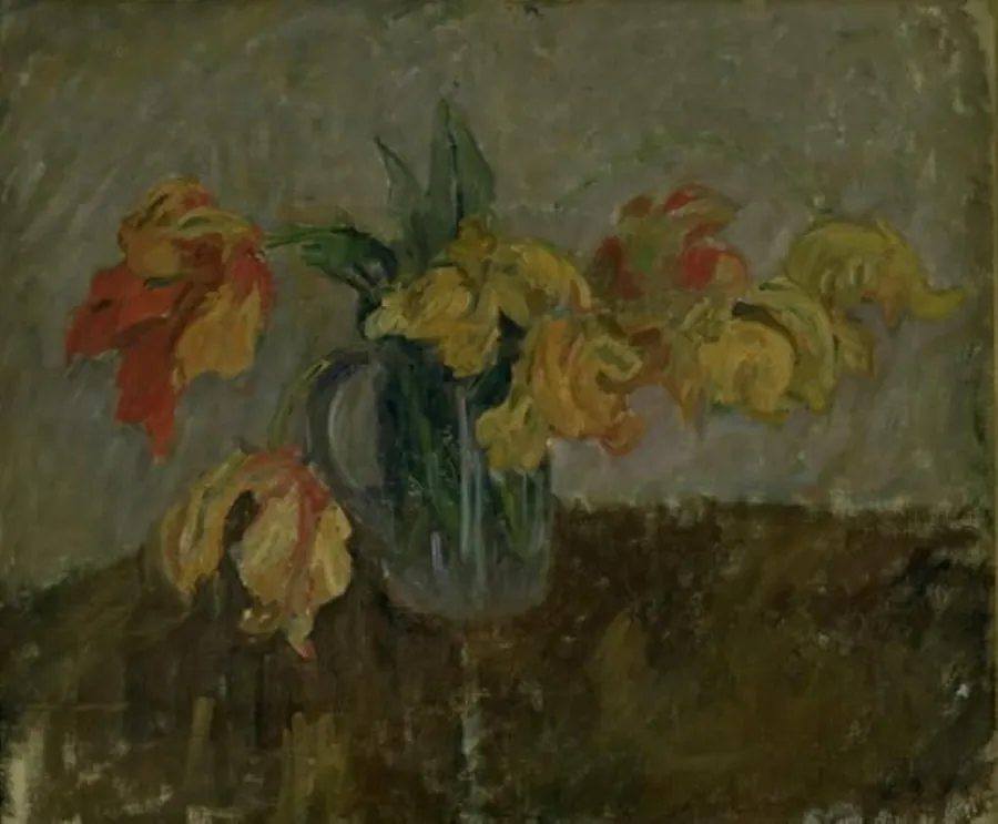 Papegøjetulipaner by Isakson, Karl