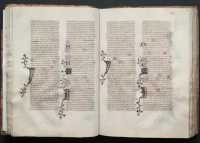 The Gotha Missal: Fol. 41v, Text