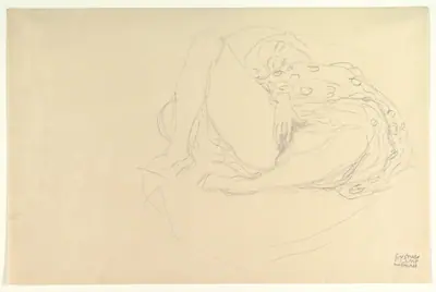 Reclining Nude with Drapery