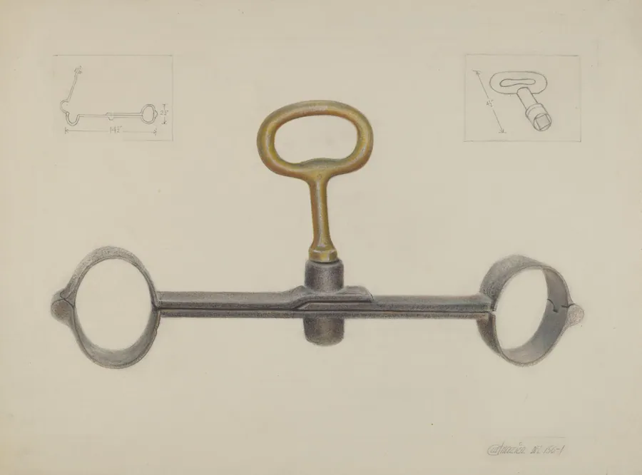 Handcuffs with One Key by Cornelius Frazier