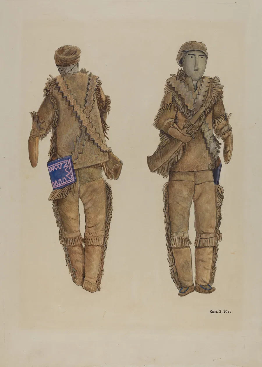 Frontiersman Doll by George File
