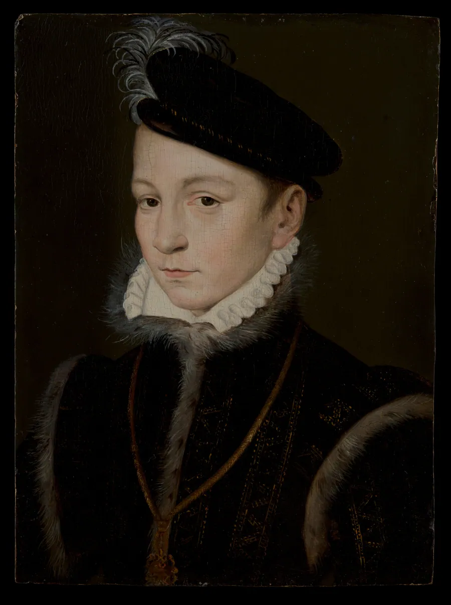 Charles IX (1550–1574), King of France by François Clouet
