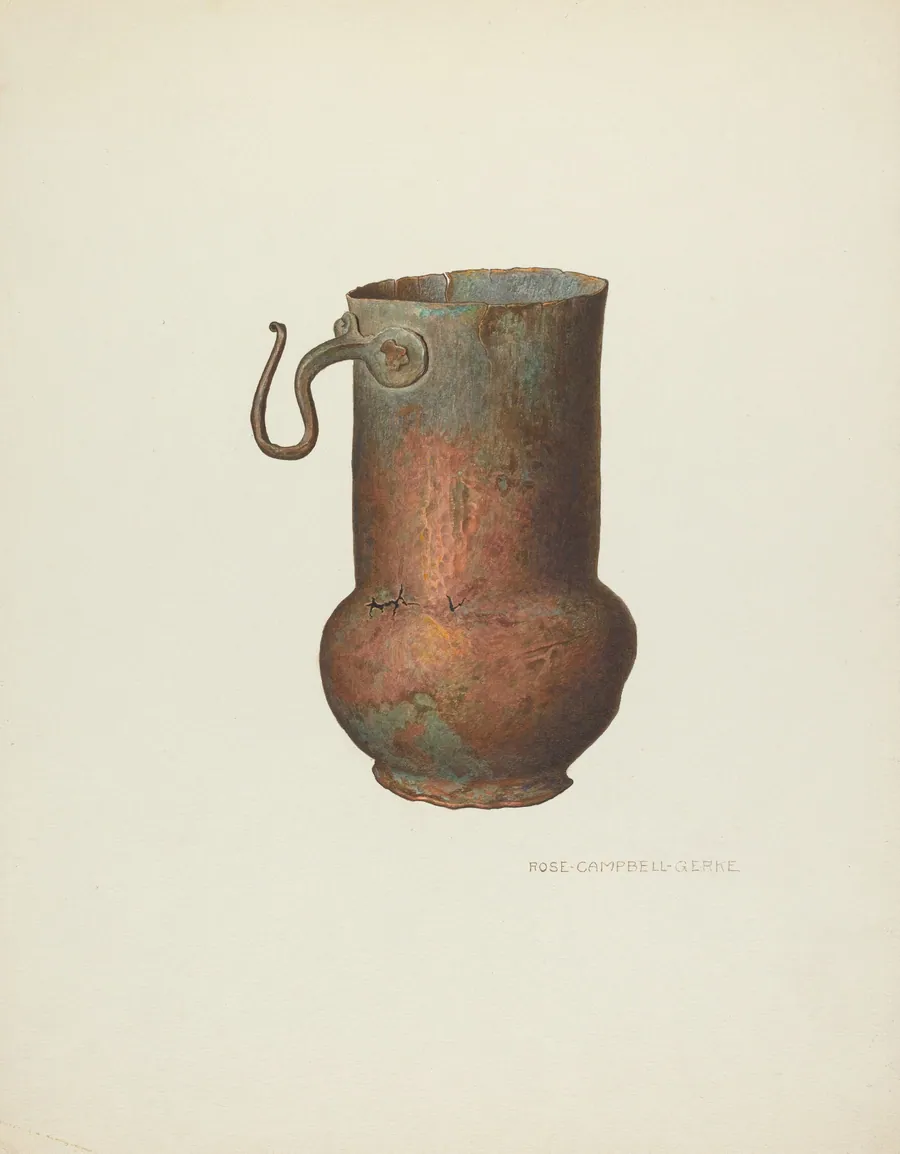 Individual Container for Indian's Daily Portion of Food by Rose Campbell-Gerke