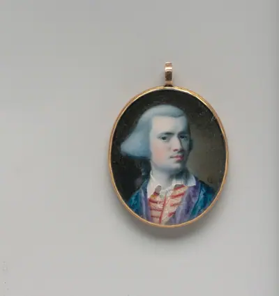 Self-portrait miniature