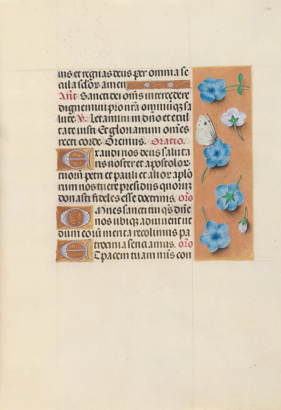 Hours of Queen Isabella the Catholic, Queen of Spain:  Fol. 130r by Master of the First Prayerbook of Maximillian