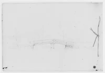 Bridge in Landscape (from Sketchbook)
