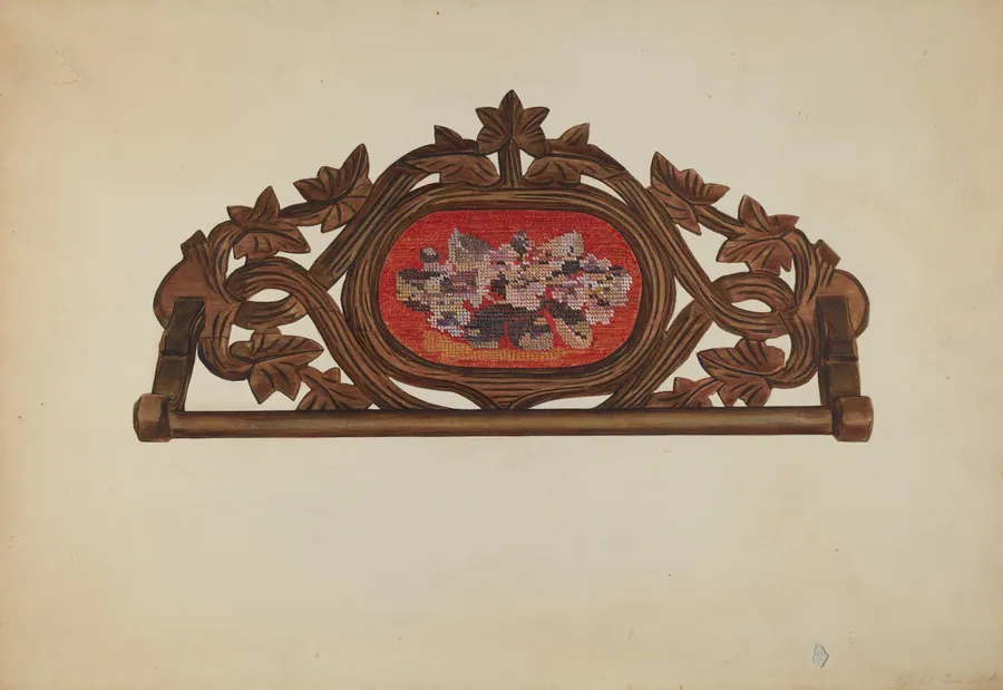 Towel Rack by Elizabeth Fairchild