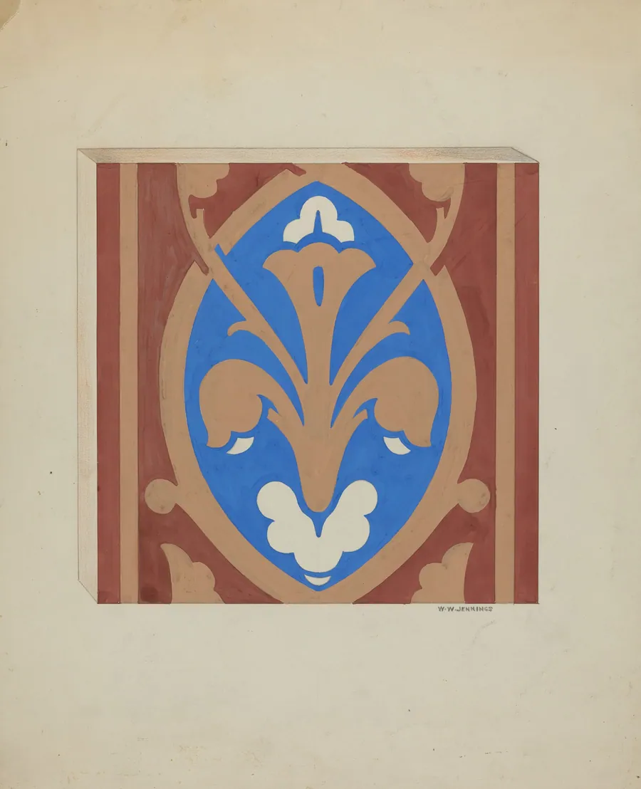 Floor Tile by Walter W. Jennings