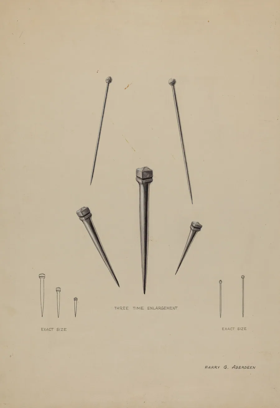 Nails and Pins by Harry G. Aberdeen