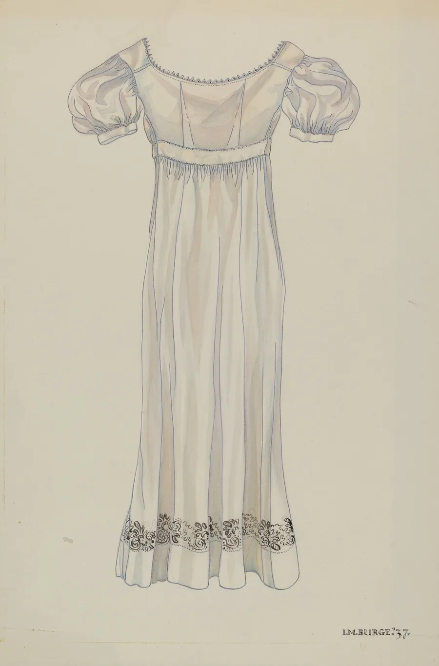 Day Dress by Irene M. Burge