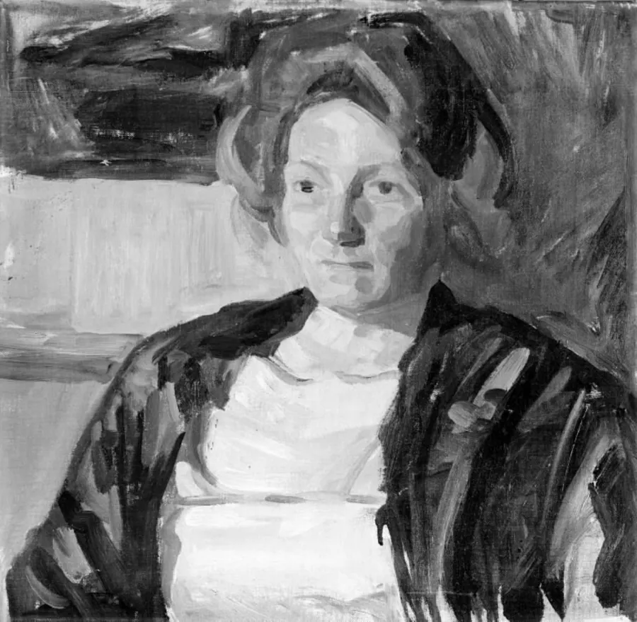 Frøken Kylle Neckelmann by Peter Hansen
