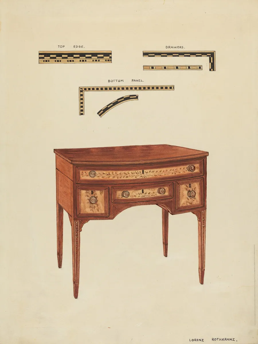 Dressing Table by Lorenz Rothkranz