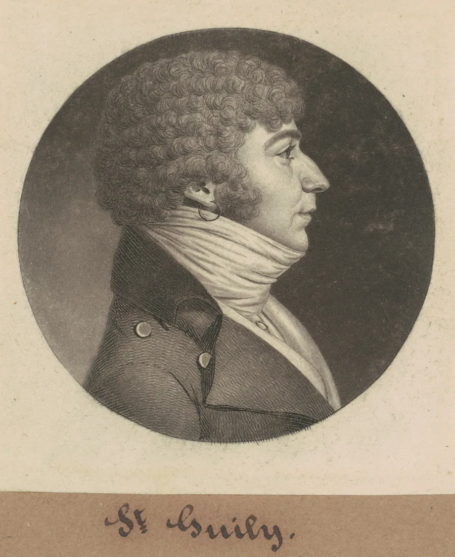 St. Guily by Charles B. J. Févret de Saint-Mémin
