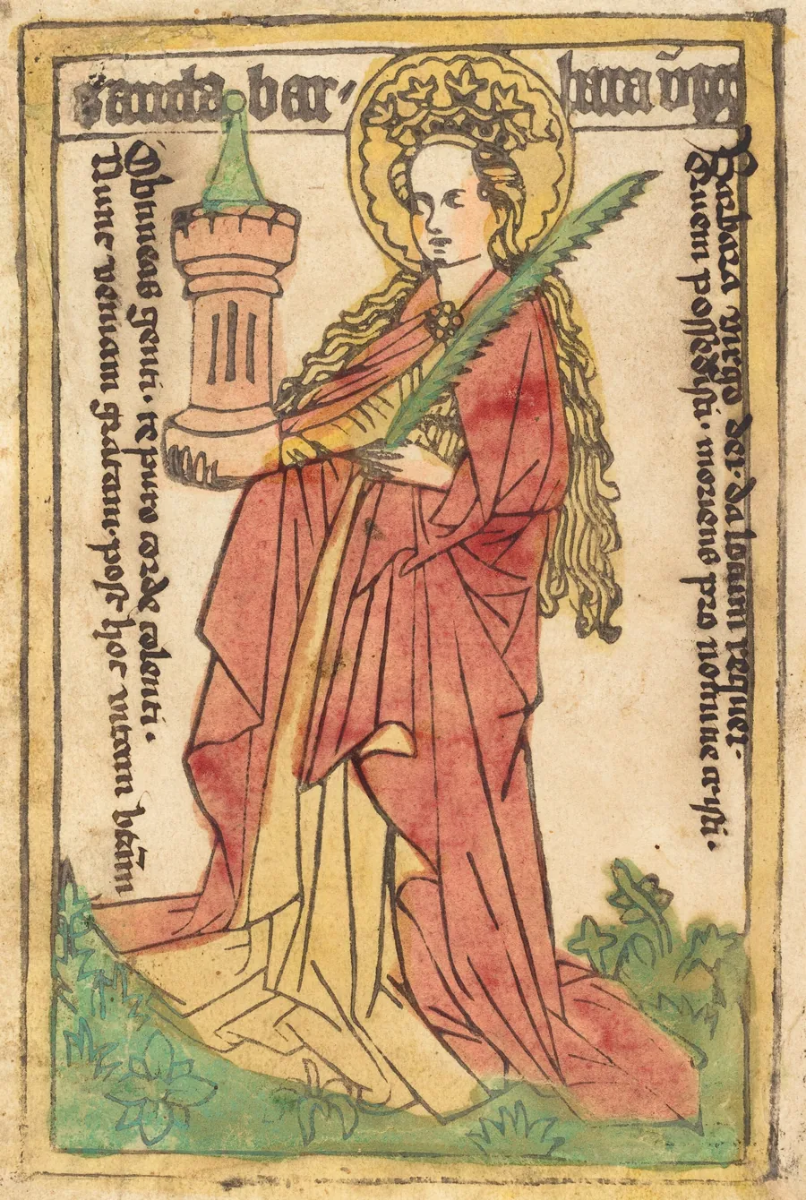Saint Barbara by German 15th Century
