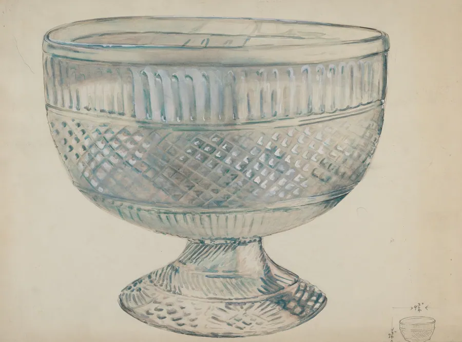 Glass Bowl by Ella Josephine Sterling