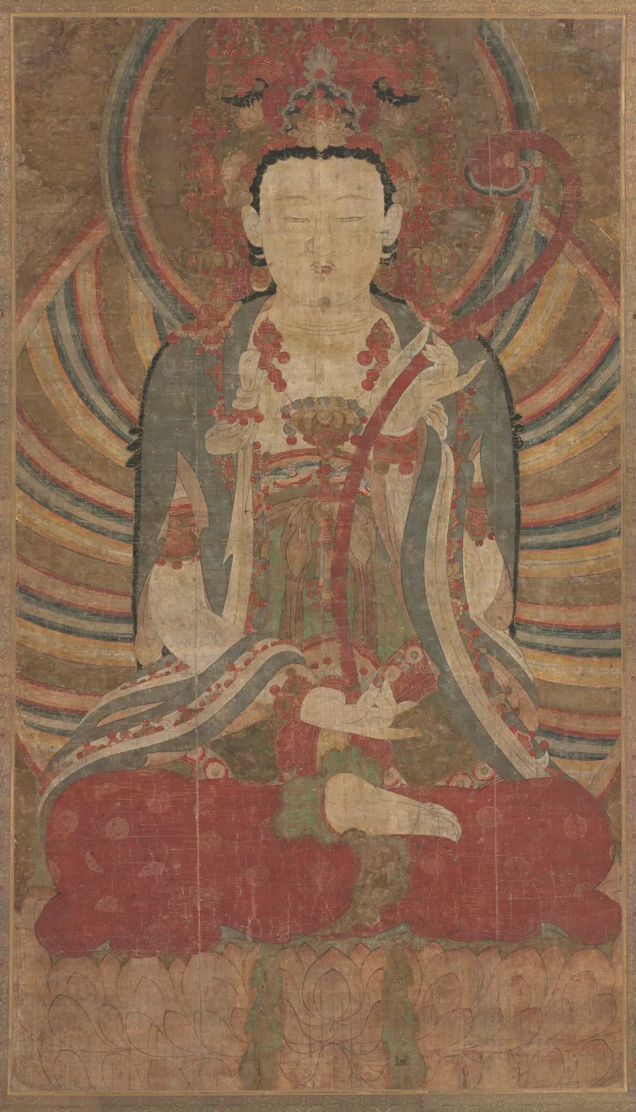 Seated Manjusri