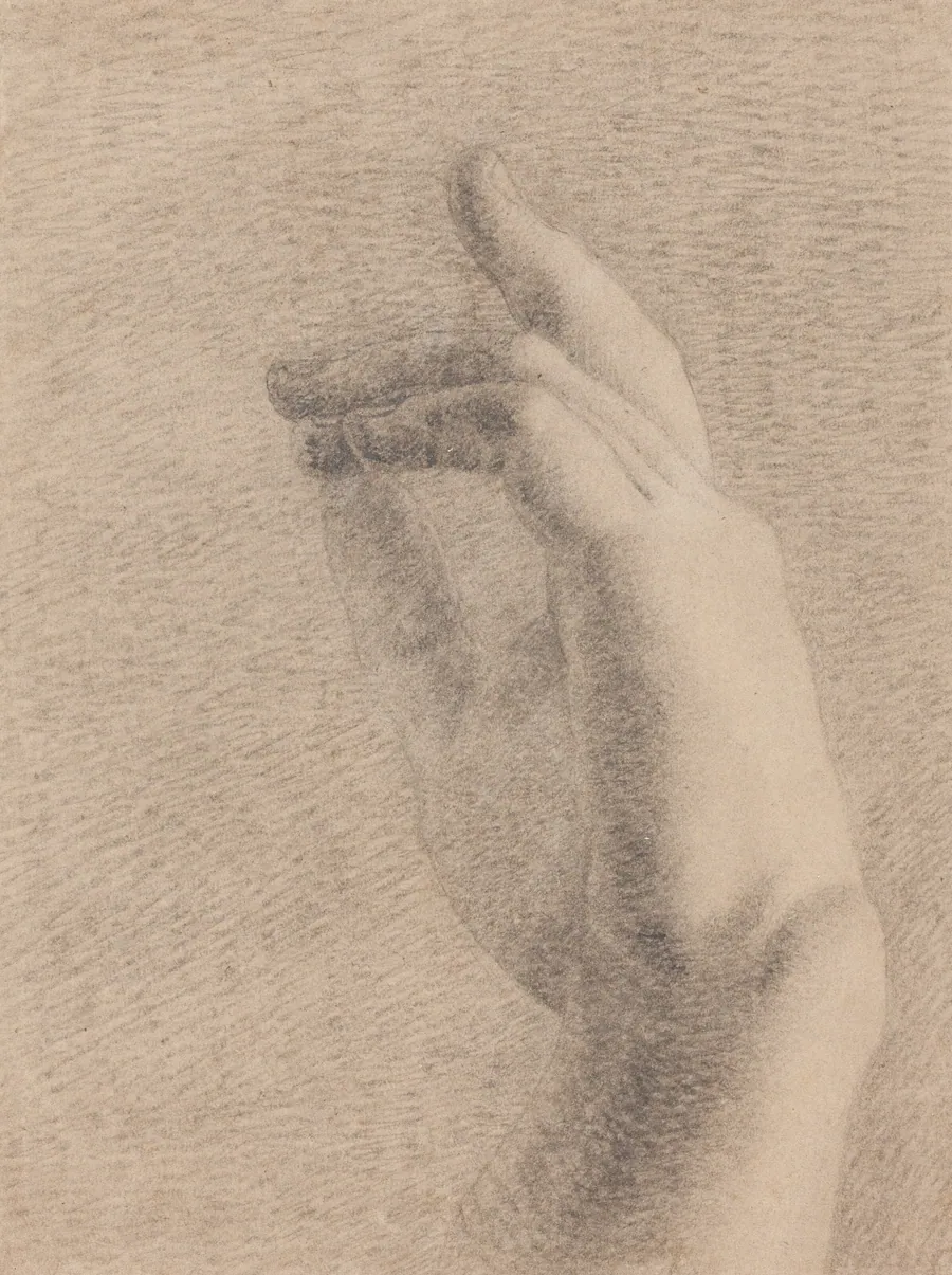 Study of a Hand [recto] by Benjamin Robert Haydon