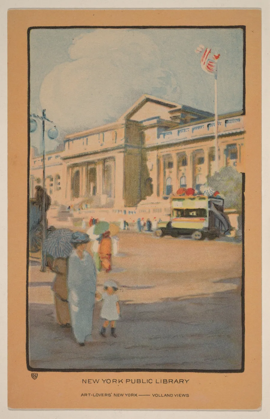 New York Public Library by Rachael Robinson Elmer