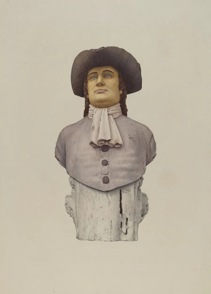Figurehead: Quaker by American 20th Century