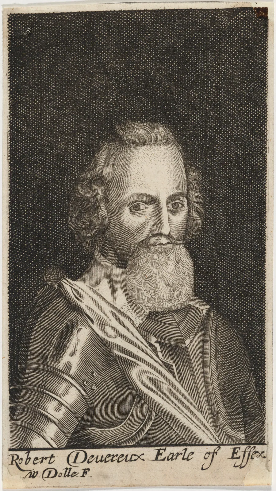 Robert Devereux, Second Earl of Essex by William Dolle