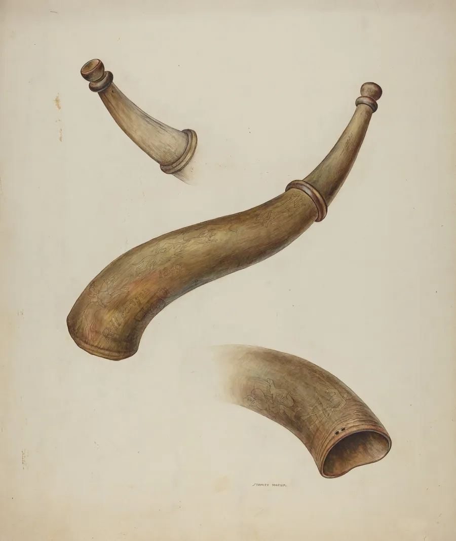Hunting Horn by Stanley Mazur