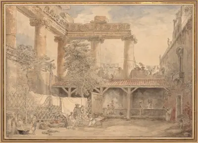 Roman Ruins, Villa Pamfili