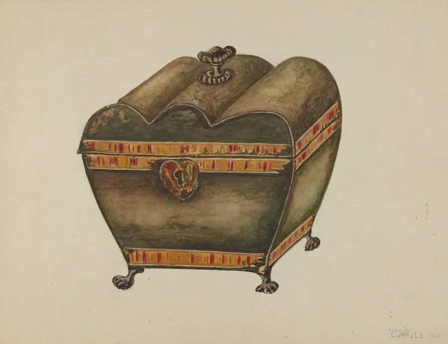 Tea Caddy by Marie Lutrell