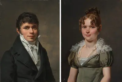 Nicolas Louis Faret and Madame Nicolas Louis Faret