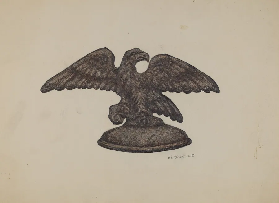 Cast Iron Eagle by Austin L. Davison