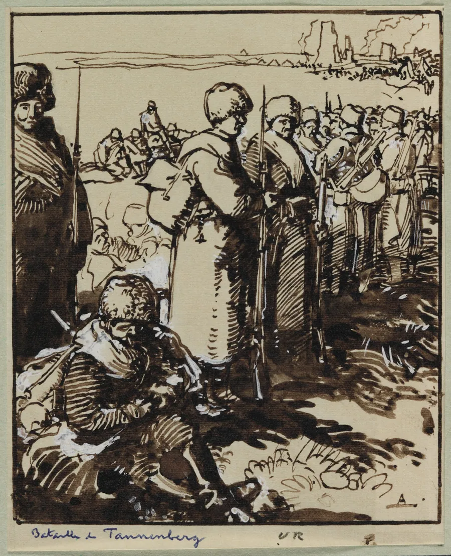 Bataille de Tannenberg by Auguste Louis Lepère