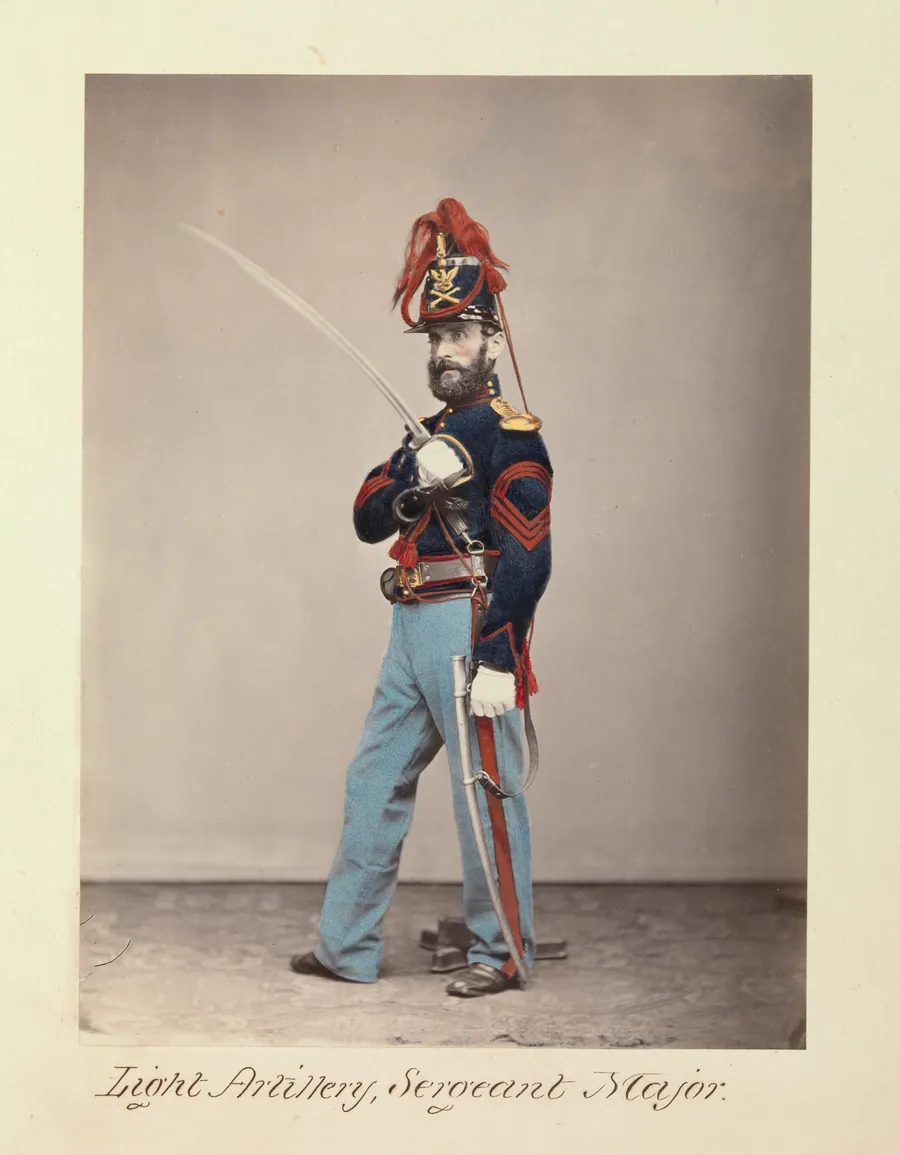 Light Artillery, Sergeant Major by Oliver H. Willard